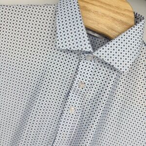 Collars & Co Featherweight Flex Polo Shirt Men Large Relaxed French Quarter NWOT